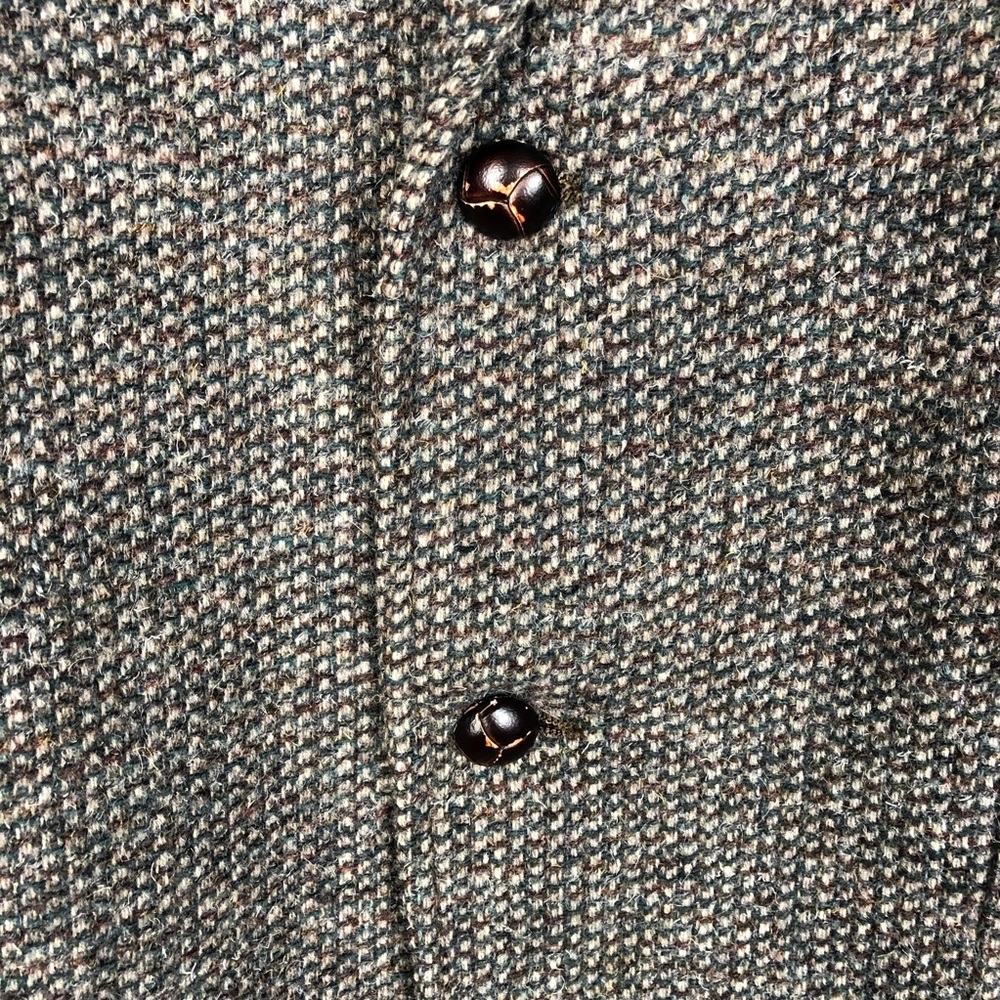 Pendleton Wool Tweed Sports Jacket W/ Patch Elbows - image 3